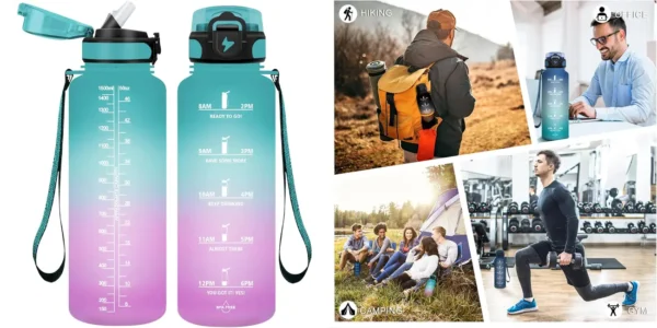 Botella de agua Vikaster a prueba de fugas