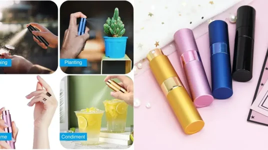 Atomizador de perfume recargable