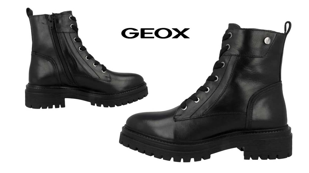 Botines de piel Geox d Iridea C para mujer