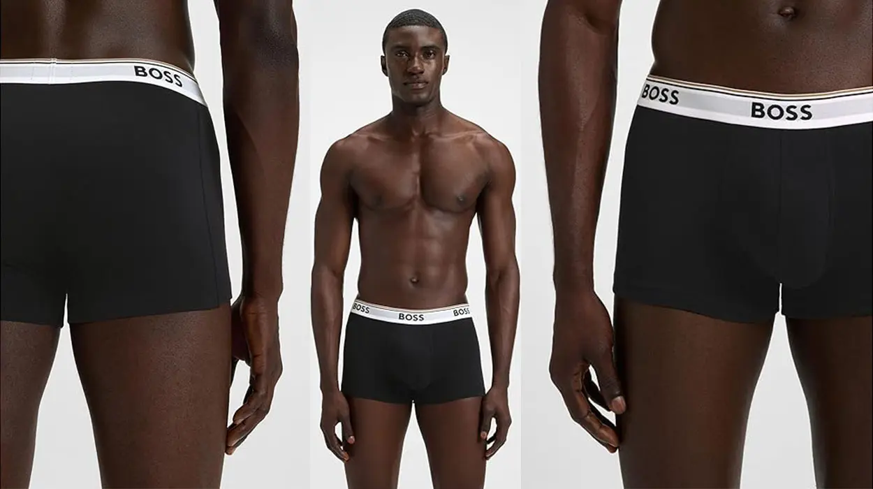 Triple pack de bóxer Boss para hombre barato