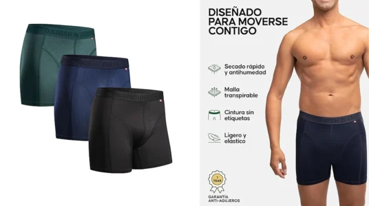 boxers deportivos Danish Endurance
