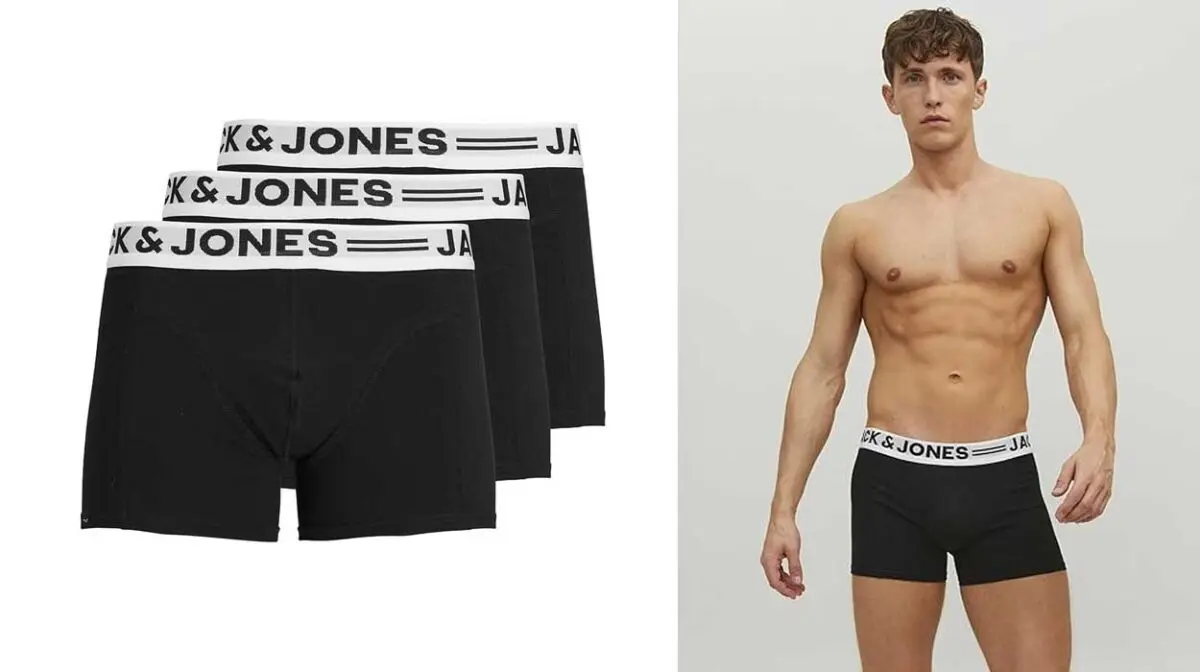 Pack x3 Bóxers Jack & Jones para hombre