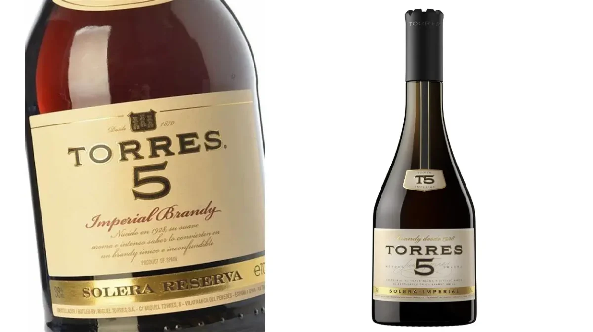 Brandy Torres 5 Solera Reserva 70 cl