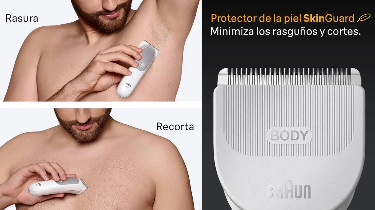 Recortadora corporal Braun Series 5 BG5555 barata