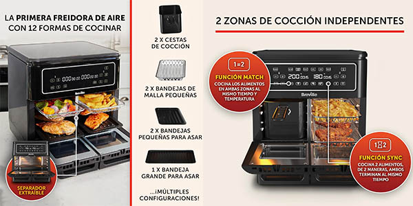 Breville Halo flexi freidora aire oferta