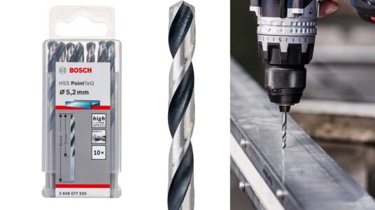 Brocas Bosch Professional helicoidales HSS Pointteq baratas