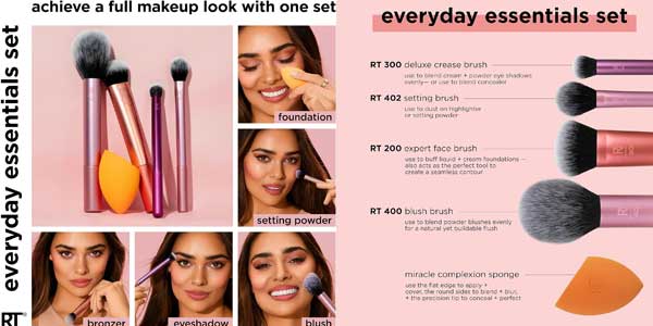 Brochas real Techniques Everyday Essentials oferta