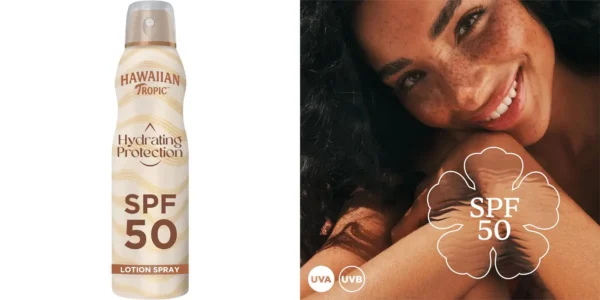 Bruma solar Hawaiian Tropic Hydrating Protection SPF 50 de 220 ml