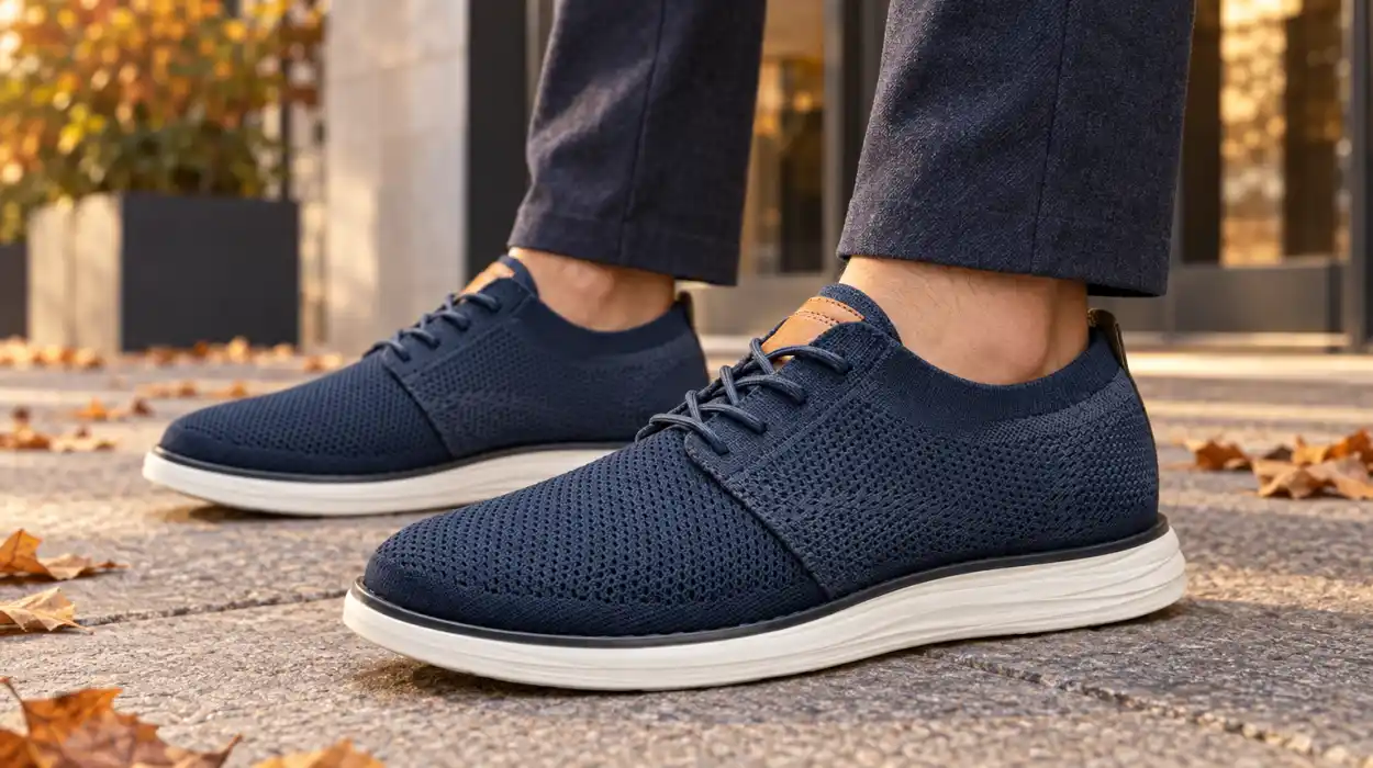 Zapatos de vestir Bruno Marc con cordones para hombre