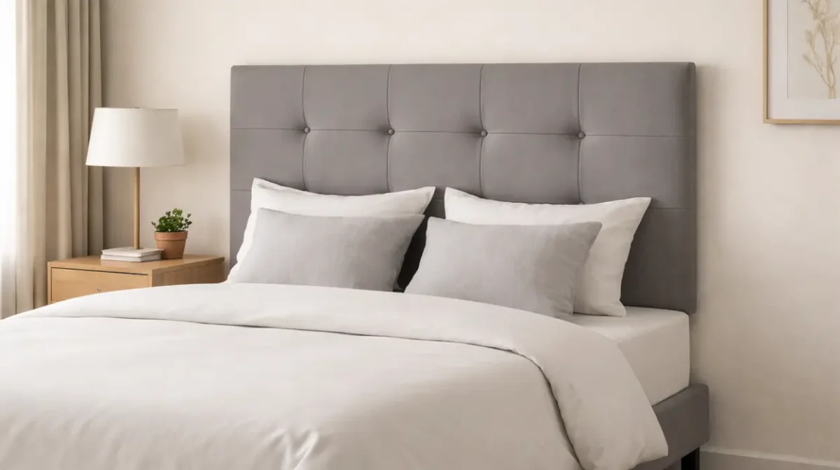 Cabecero tapizado Acomoda Home Store en varias medidas y tonos