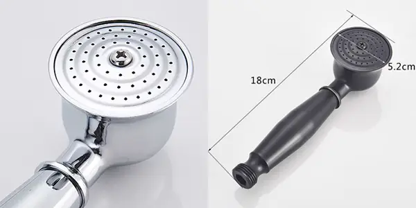 Cabezal de ducha de estilo vintage Vanheley ZL046