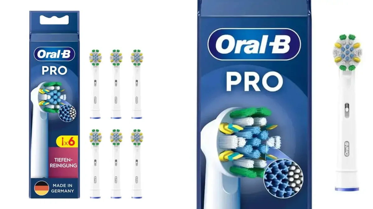 Pack de 6 cabezales de recambio Oral-B Pro Limpieza Profunda