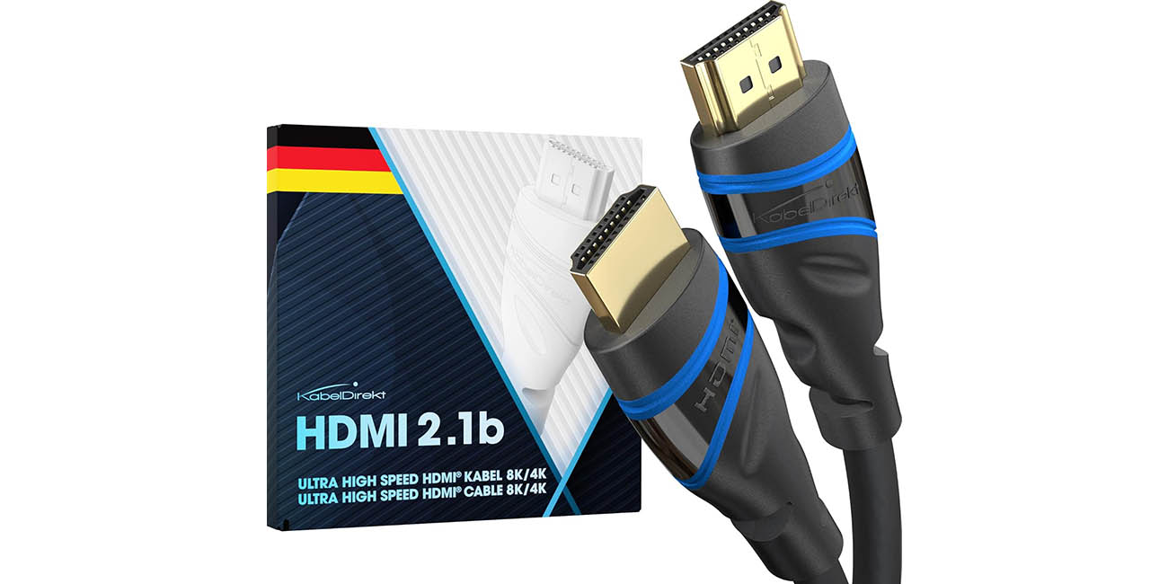 Cable HDMI 2.1 KabelDirekt 8K a 48 Gbps