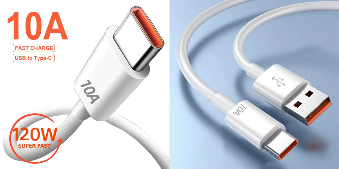 Cable USB-C de 10A