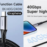 Cable Hagibis USB-C a USB-C de 240W y 1 metro