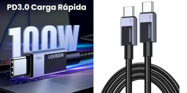 Cable USB-C UGREEN de 100W