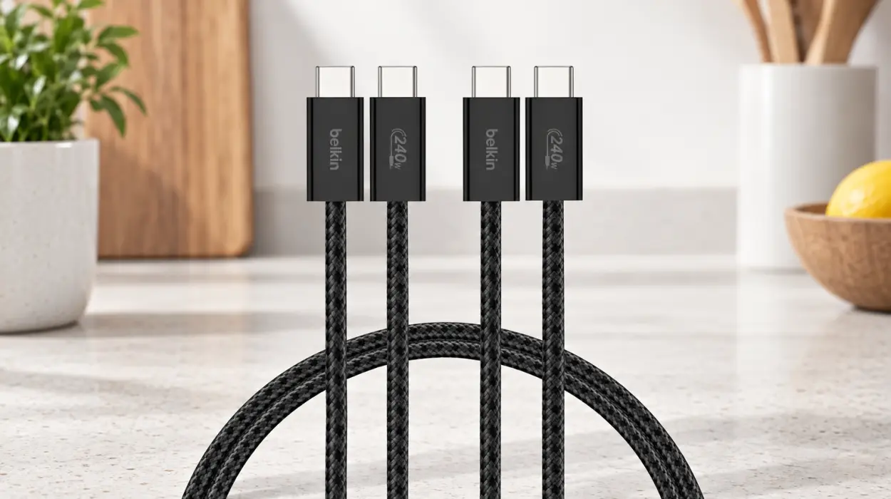 Pack x2 cables Belkin USB-C a USB-C de 1,5 m y 240 W