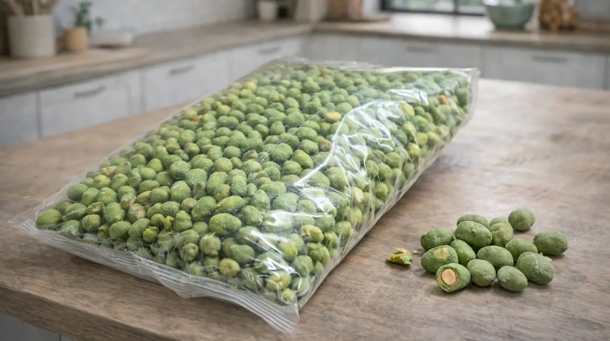 Cacahuetes con Wasabi Pelluz