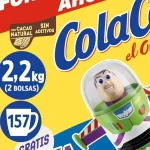 ColaCao Original de cacao soluble en polvo, 2,2 kg con taza batidora de Buzz Lightyear