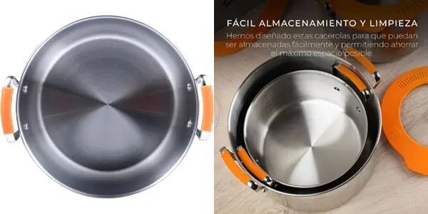 Cacerola San Ignacio Compact de 24 cm