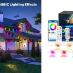 cadena de luces LED impermeables de 45 metros