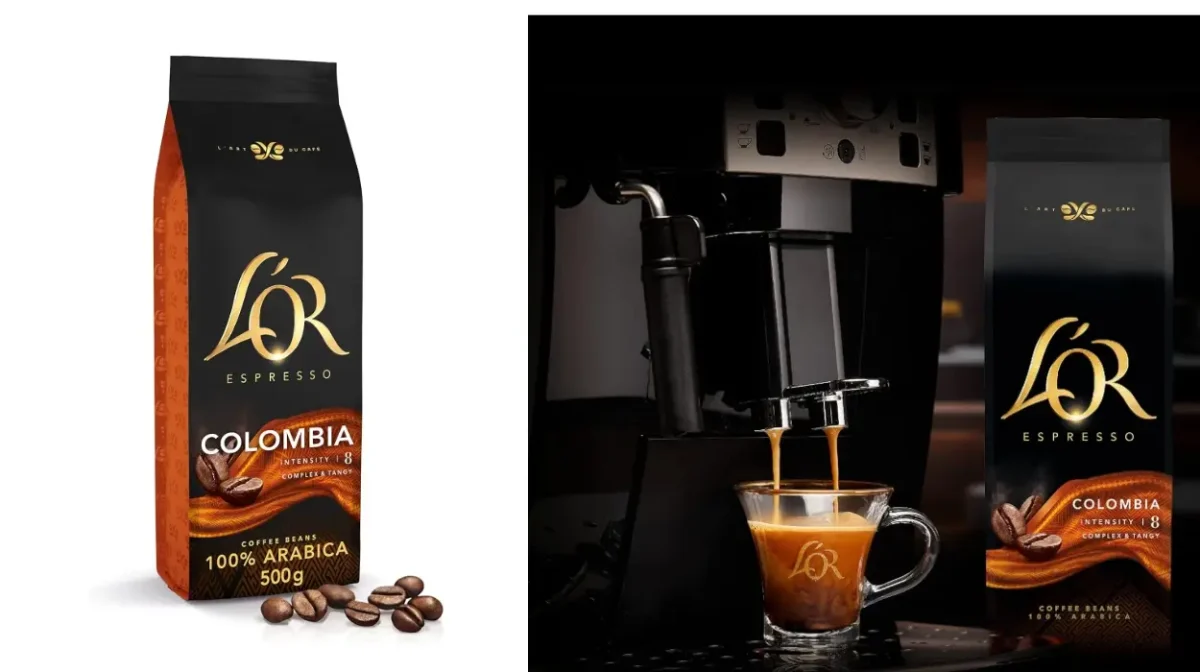 Café en grano L'OR Espresso Colombia de 500 g