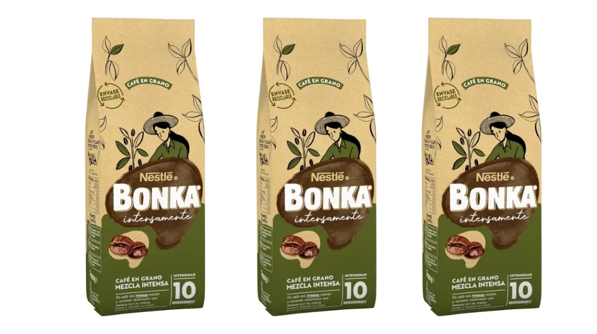 Pack x3 Café en grano Bonka Mezcla Intensa de 500 g