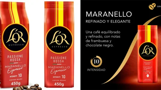 Café en grano L'Or Espresso Passione Rossa Maranello