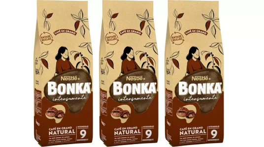 Pack x3 Café en grano natural Bonka de 500 g