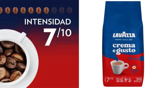 Café en grano Lavazza Crema e Gusto de 1 kg