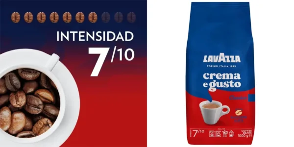 Café en grano Lavazza Crema e Gusto de 1 kg