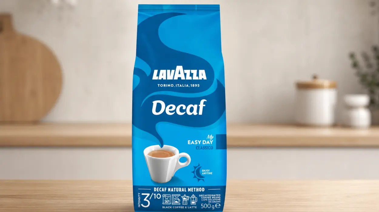 Café en grano descafeinado Lavazza My Easy Day Classico de 500 g 100% Arábica