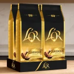 Café en grano natural L'OR Espresso Classique, 2 kg de intensidad 6, ideal para todas las cafeteras