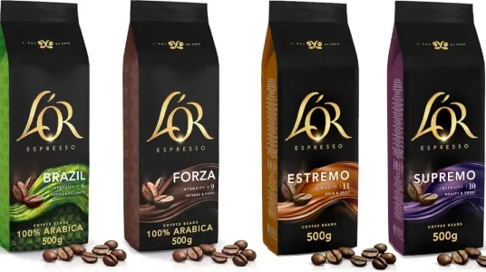 Pack 2x café en grano L'Or Espresso Brazil, Forza, Supremo o Estremo de 500 gr
