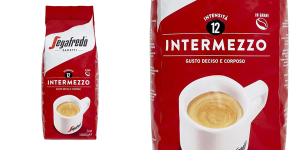 Café en grano Segafredo Zanetti Intermezzo barato