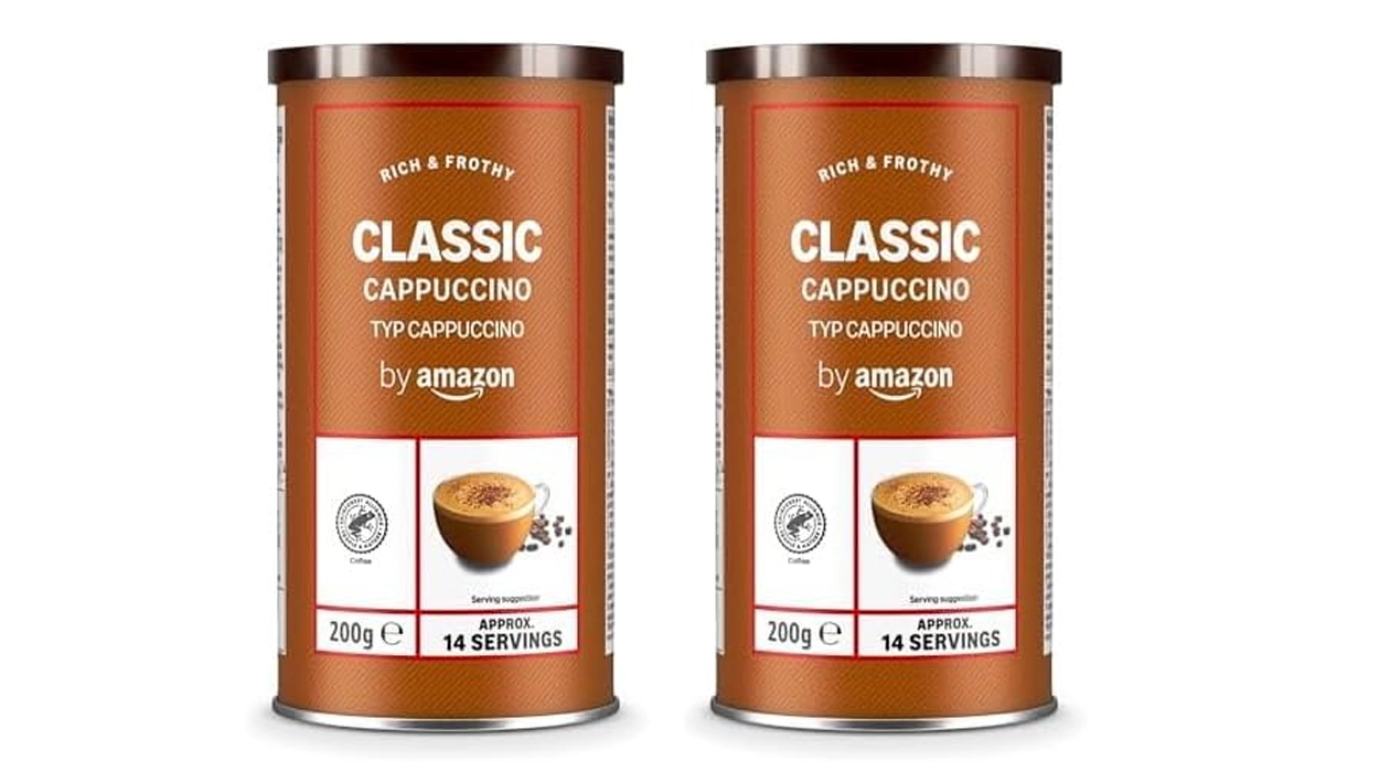 café instantáneo Amazon Cappuccino Classic de 200 g