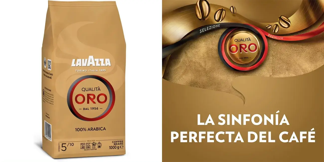 Café en grano Lavazza Qualità Oro de 1 kilo