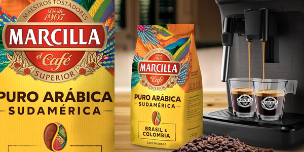 Café Marcilla Grano Puro Arábica Sudamérica oferta