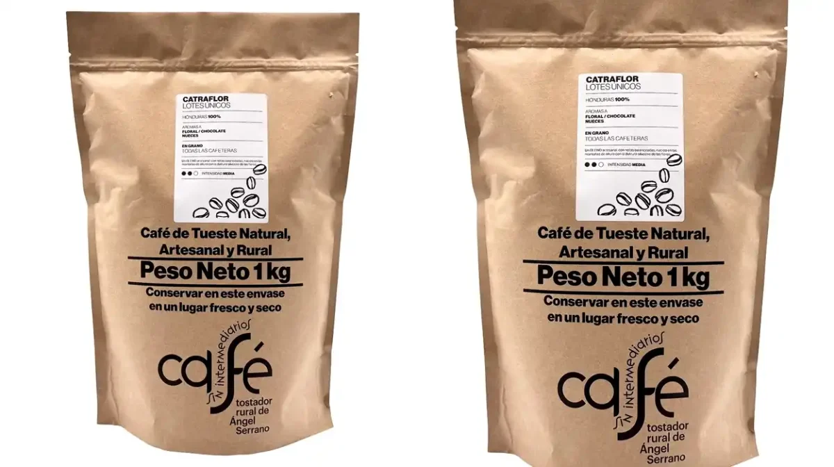 Café sin intermediarios en grano Catraflor de 1 kg