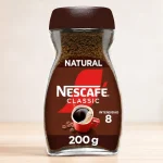 Café soluble NESCAFÉ Classic Natural de 200 g para preparar en segundos
