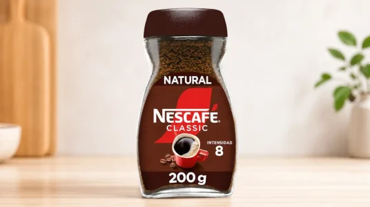Café soluble NESCAFÉ Classic Natural de 200 g para preparar en segundos