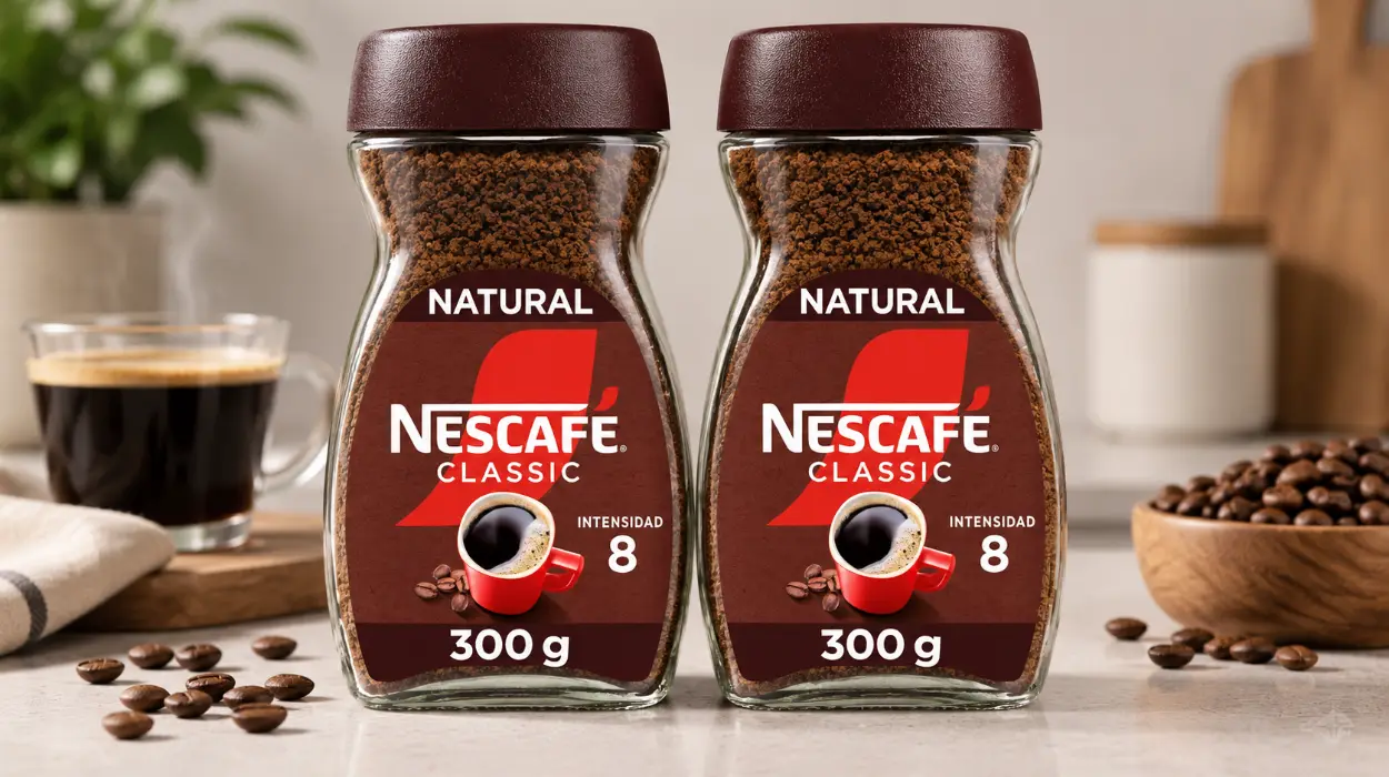 Café soluble Nescafé Classic Natural de 300 g