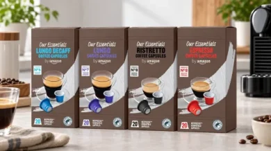 Pack 80x cápsulas de café by Amazon compatibles con Nespresso