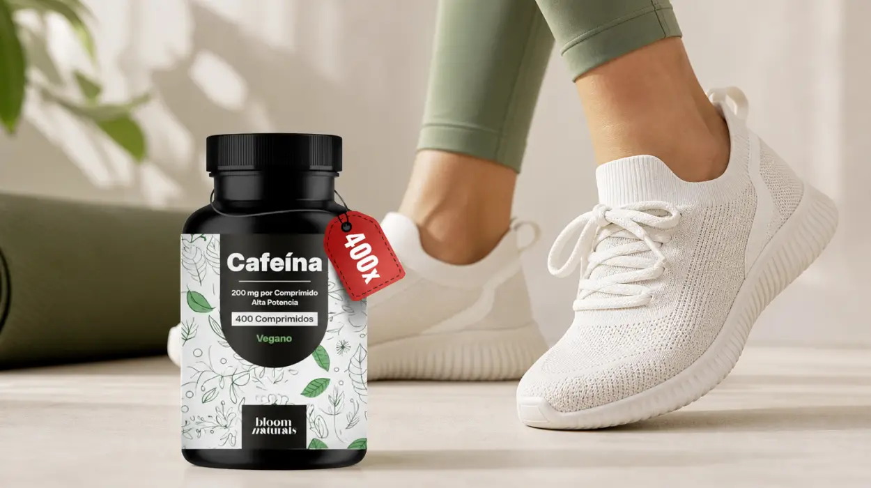 Cafeína: 400 comprimidos de 200 mg cada uno