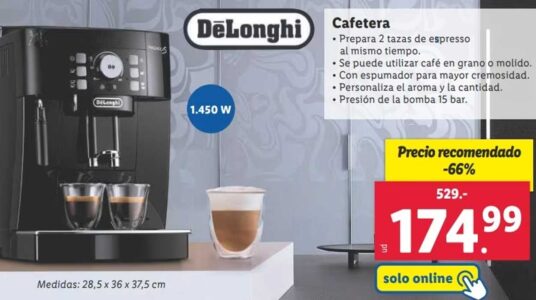 DeLonghi Espresso Magnifica S barata Black Friday Lidl