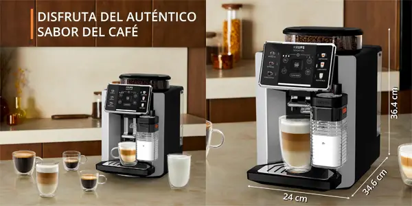 Cafetera automática Krups Sensation Milk