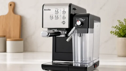 Cafetera Breville Prima Latte II para espresso, latte y capuchino con bomba de 15 bares y espumador