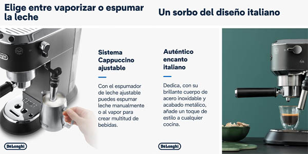 Cafetera eléctrica De'longhi Dedica