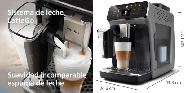 Cafetera espresso automática Philips Serie 5500-20