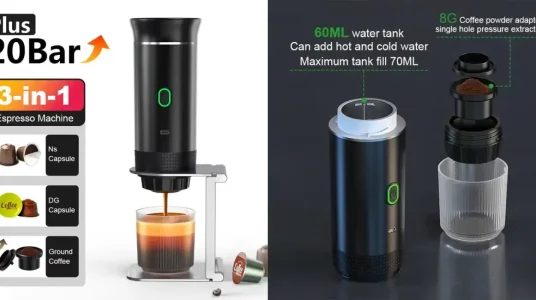 Cafetera Espresso portátil eléctrica DENOKIN